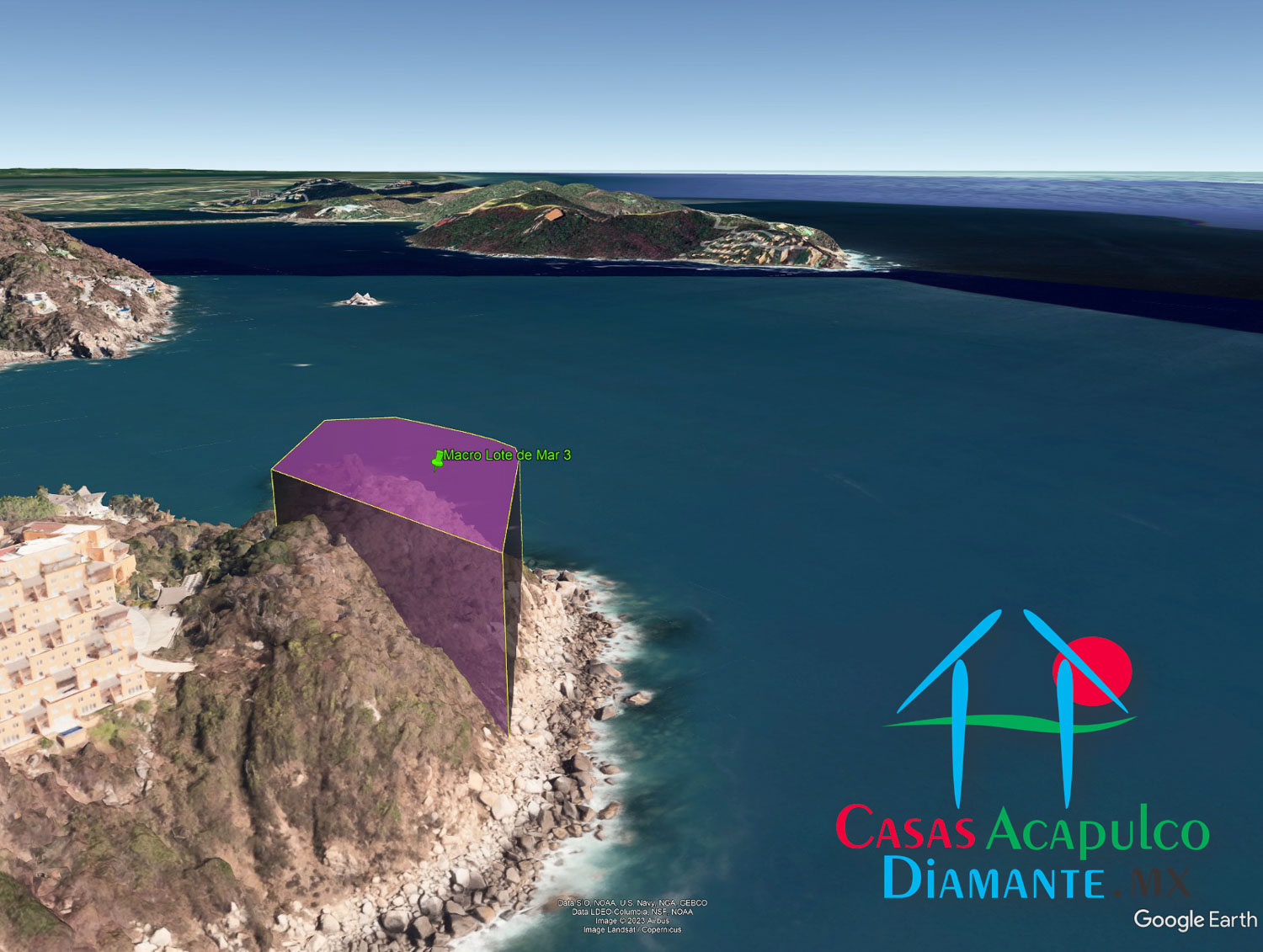 Terreno Brisas del Marqués Punta Sirena Macrolote 3 - Ubicación satelital y entorno 9